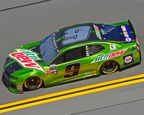 Mountain Dew Car Paint By Numbers