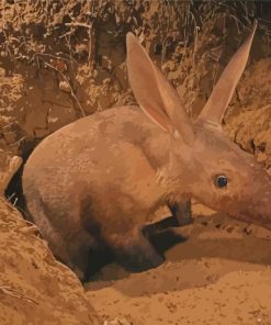 Native African Aardvark Paint By Numbers