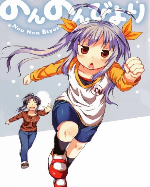 Non Non Biyori Poster Paint By Numbers