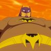 Superhero Fat Batman Paint By Numbers
