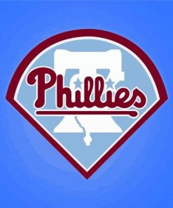Philadelphia Phillies Logo Paint By Numbers