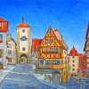 Rothenburg Paint By Numbers