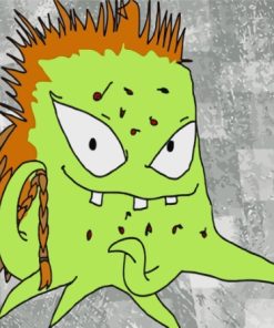 Rusty Squidbillies Character Paint By Numbers