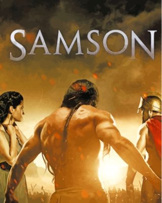 Samson Movie Poster Paint By Numbers