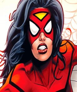 Spider Woman Paint By Numbers