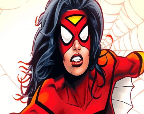 Spider Woman Paint By Numbers