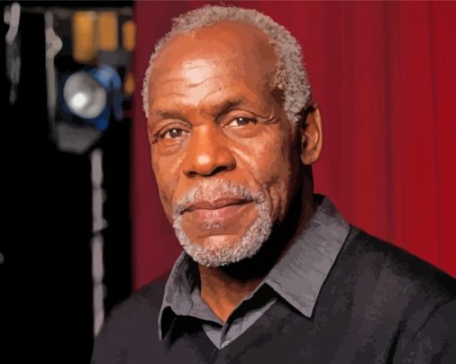 The Actor Danny Glover Paint By Numbers