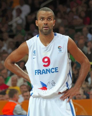 The Basketballer Tony Parker Paint By Numbers