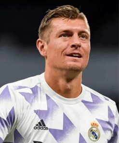 The Real Madrid Player Toni Kroos Paint By Numbers