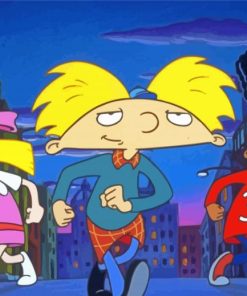 Vintage Hey Arnold Paint By Numbers