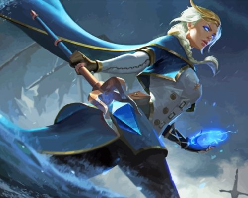 World Of Warcraft Jaina Paint By Numbers