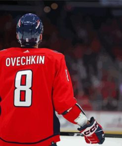 Alexander Ovechkin Player Back Paint By Numbers