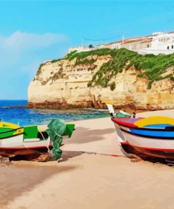 Algarve Beaches Paint By Numbers
