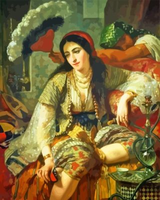 Arabian Odalisque Paint By Numbers