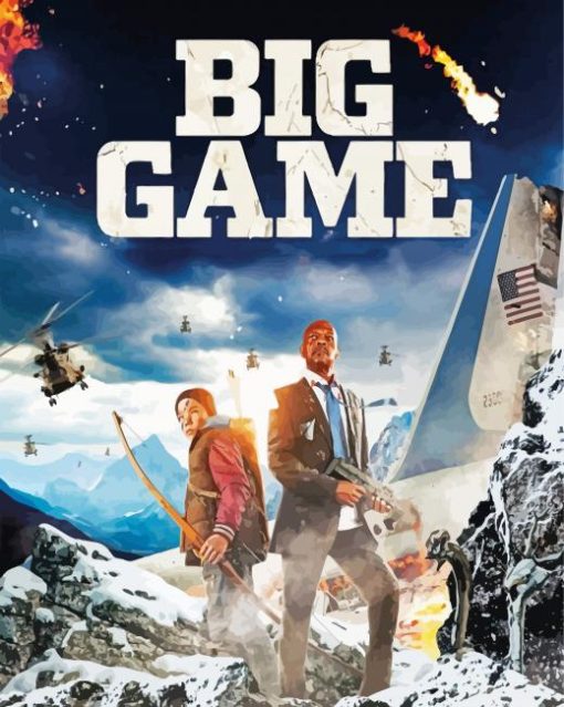 Big Game Movie Paint By Numbers