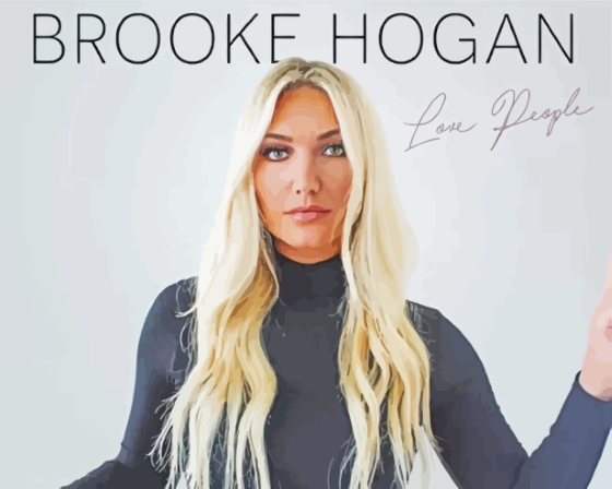 Brooke Hogan Tv Personality Paint By Numbers