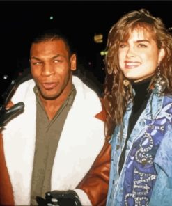 Brooke Shields And Mike Tyson Paint By Numbers
