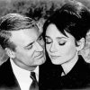 Cary Grant And Audrey Hepburn In Love Paint By Numbers