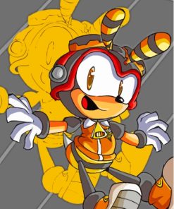 Charmy Bee Paint By Numbers