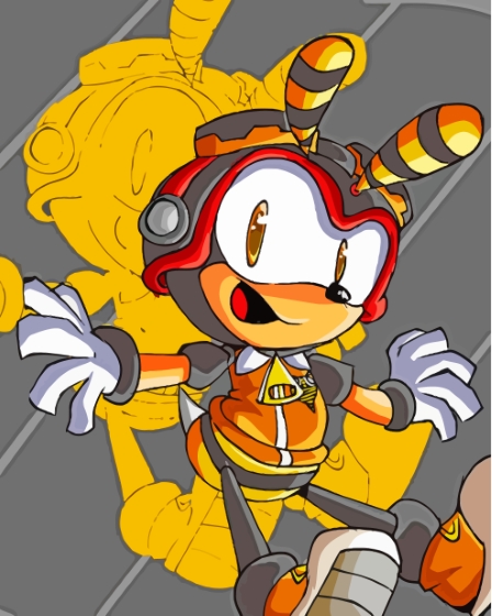 Charmy Bee Paint By Numbers