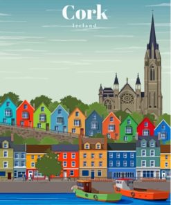 Cork Poster Ireland Paint By Numbers