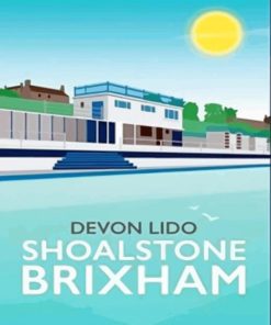 Devon Lido Shoalstone Brixham Poster Paint By Numbers