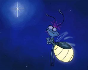 Disney Ray The Firefly Paint By Numbers