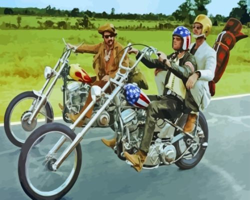 Easy Rider Paint By Numbers