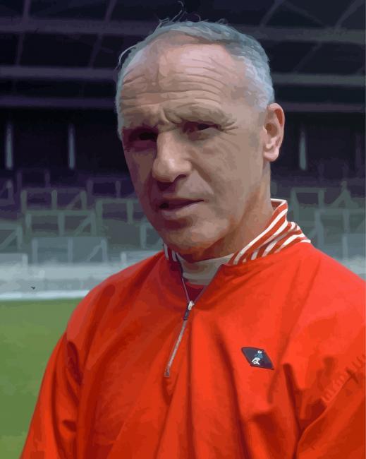 Football Player Bill Shankly Paint By Numbers