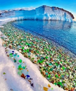 Glass Beach Paint By Numbers