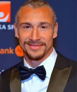 Henrik Larsson Football Coach Paint By Numbers
