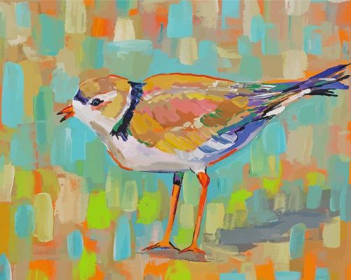 Jeanette Vertentes Abstract Bird Paint By Numbers