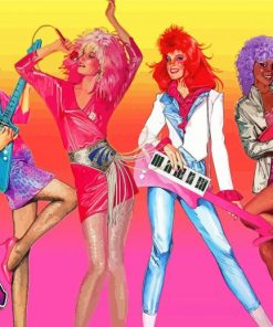Jem Characters Paint By Numbers