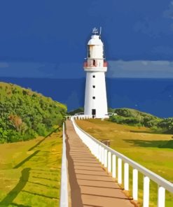 Lighthouse Cape Otway Paint By Numbers
