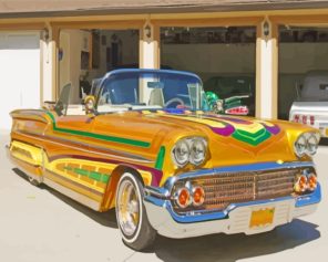 Lowrider Car Paint By Numbers