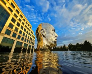 Metalmorphosis Sculpture Reflection Paint By Numbers