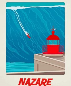 Nazare Poster Paint By Numbers