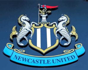 Newcastle United Logo Paint By Numbers