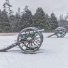 Old Wagons In The Snow Paint By Numbers