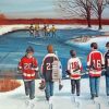 Pond Hockey Paint By Numbers
