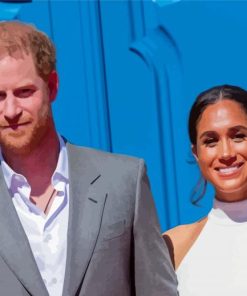 Prince Harry And Meghan Paint By Numbers