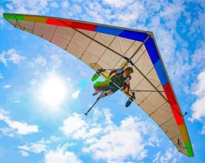 Sport Hang Gliding Paint By Numbers