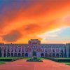 Sunset At Rice University Paint By Numbers