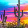Sunset Arizona Paint By Numbers