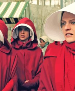The Handmaids Tale Girls Paint By Numbers