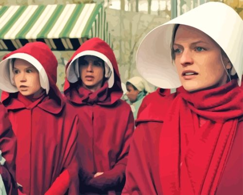 The Handmaids Tale Girls Paint By Numbers