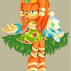 Tikal Sonic Paint By Numbers