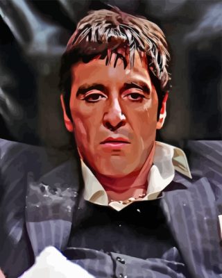 Tony Montana Paint By Numbers