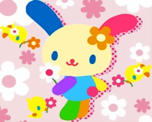 Usahana Sanrio Cartoon Paint By Numbers