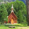 Yosemite Valley Chapel Paint By Numbers